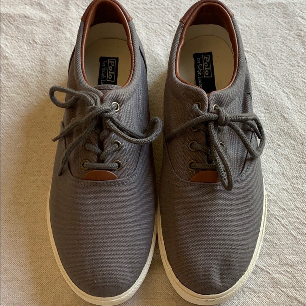 Polo by Ralph Lauren Thornton Washed Twill Sneaker